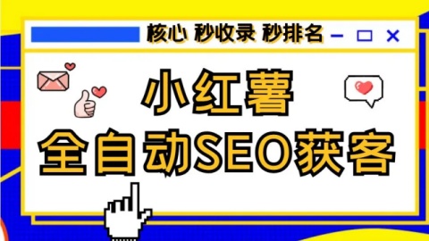 小红书SEO打粉核心玩法！秒收录秒排名！【批量自动化】